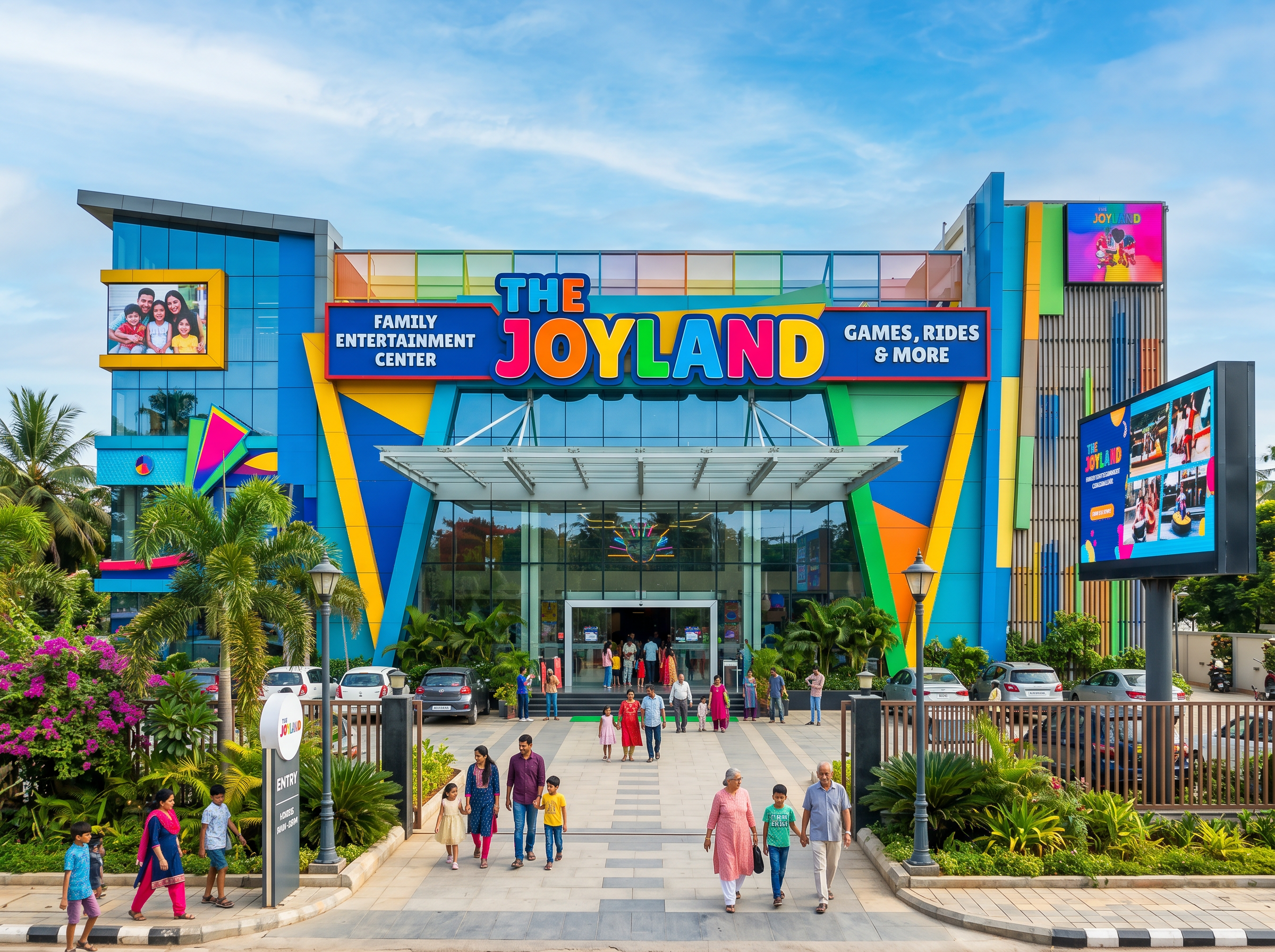 FunVana entertainment center exterior building in Mumbai